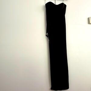 David’s Bridal Strapless Gown